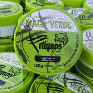 Pasta Modeladora Maça Verde Fellynos 150g Anti Frizz